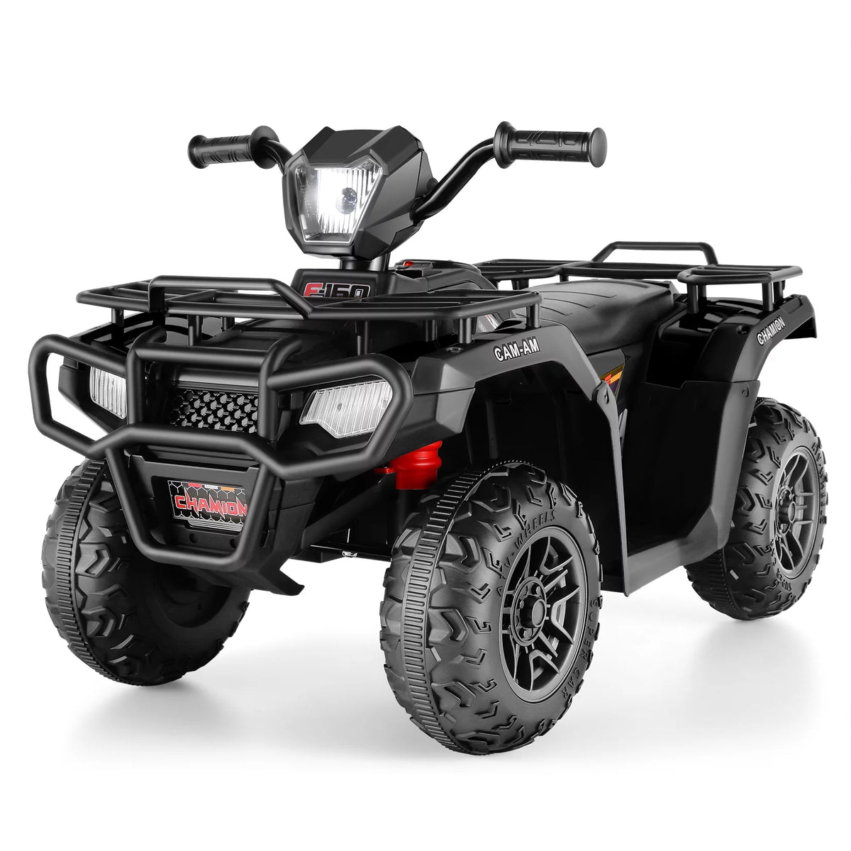 12V Kids Ride on ATV 4-Wheeler Quad Electric Car Rose Red R2265