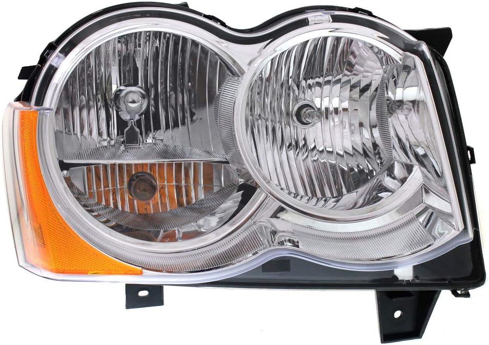 Driver Side Halogen Headlight Assembly for Jeep Grand Cherokee 2008 2010 Y549