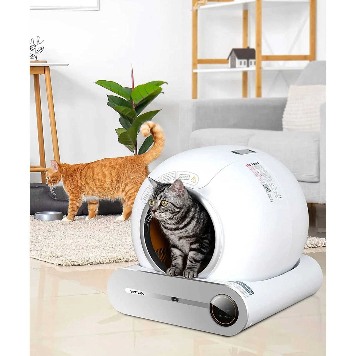Self-Cleaning Automatic Cat Litter Box with APP Control E710423