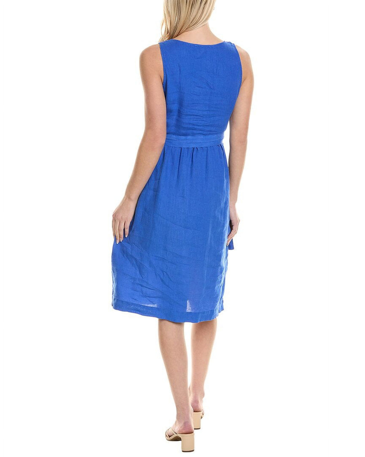Linen Midi Dress J631