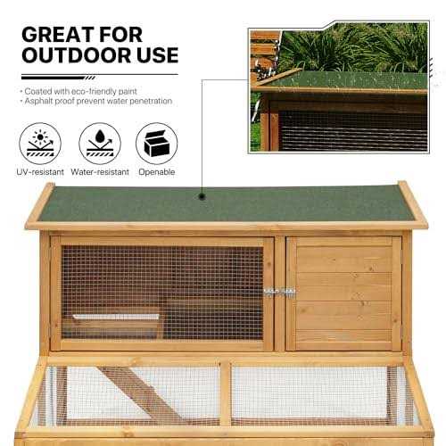 Outdoor Chicken Coop with 3 Access Areas A282223
