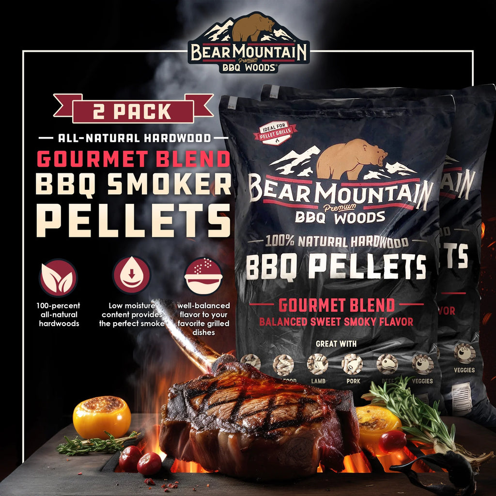 Hardwood Smoker Pellets, 20 Pounds (2 Pack) W625