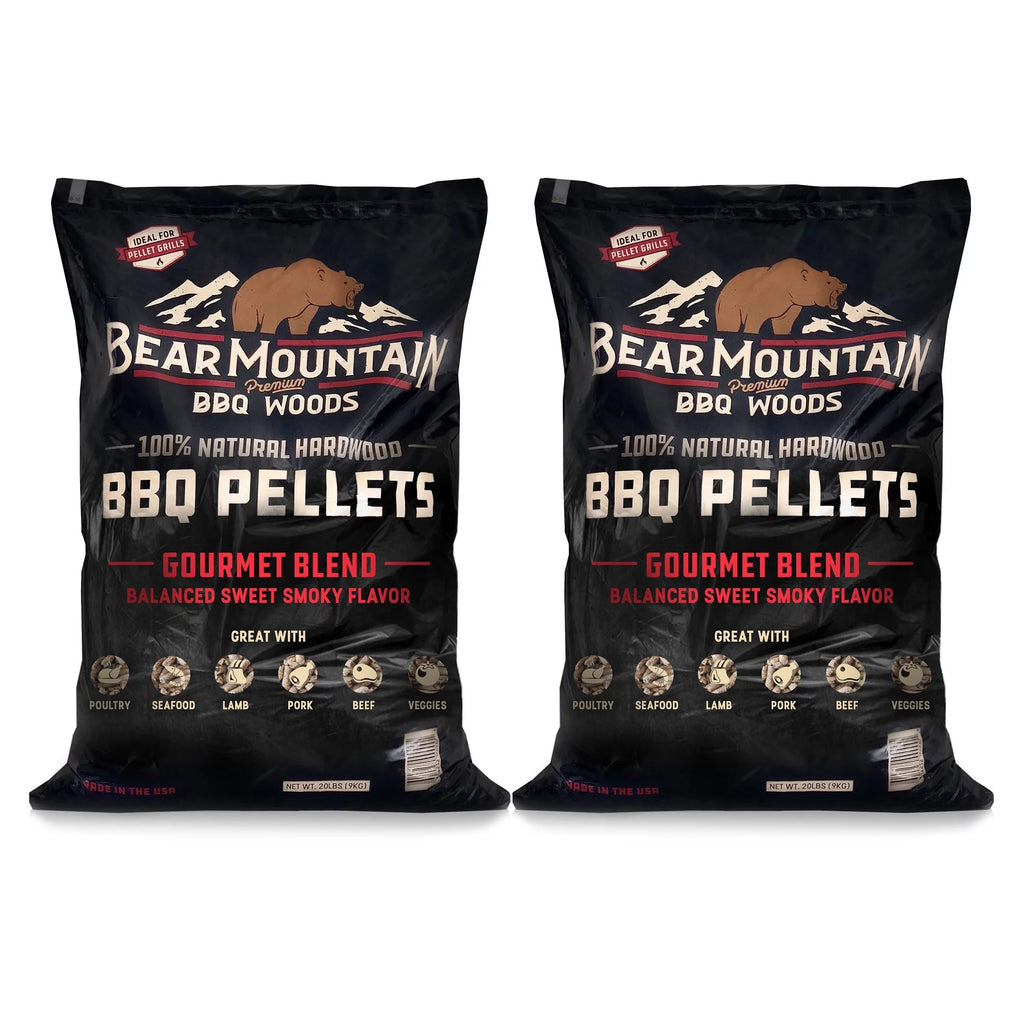 Hardwood Smoker Pellets, 20 Pounds (2 Pack) W625
