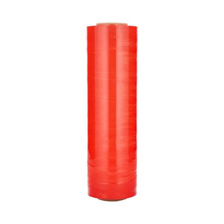 Orange 18 inch x 1500 Stretch Wrap, 80 Gauge, 4 Rolls I96089