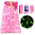 Glow in The Dark Sleeping Bag 66x30 in P636