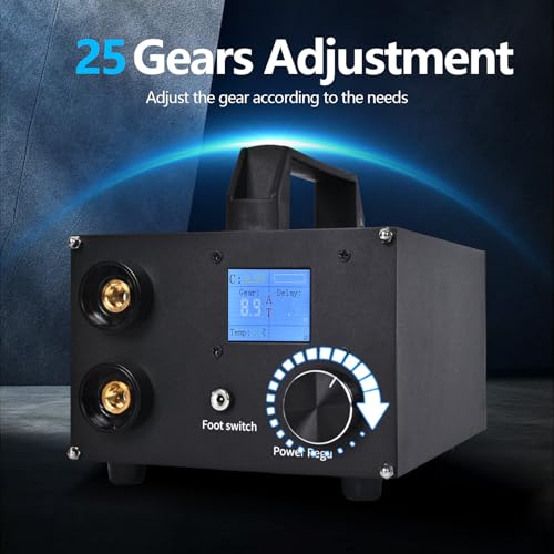 3000F Capacitor 25 Gears Portable Spot Welder M94774