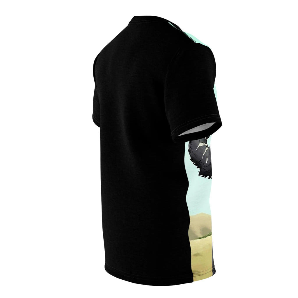 Angry Dinosaur Screamer Abstract Printed Unisex AOP Cut & Sew Tee P38827