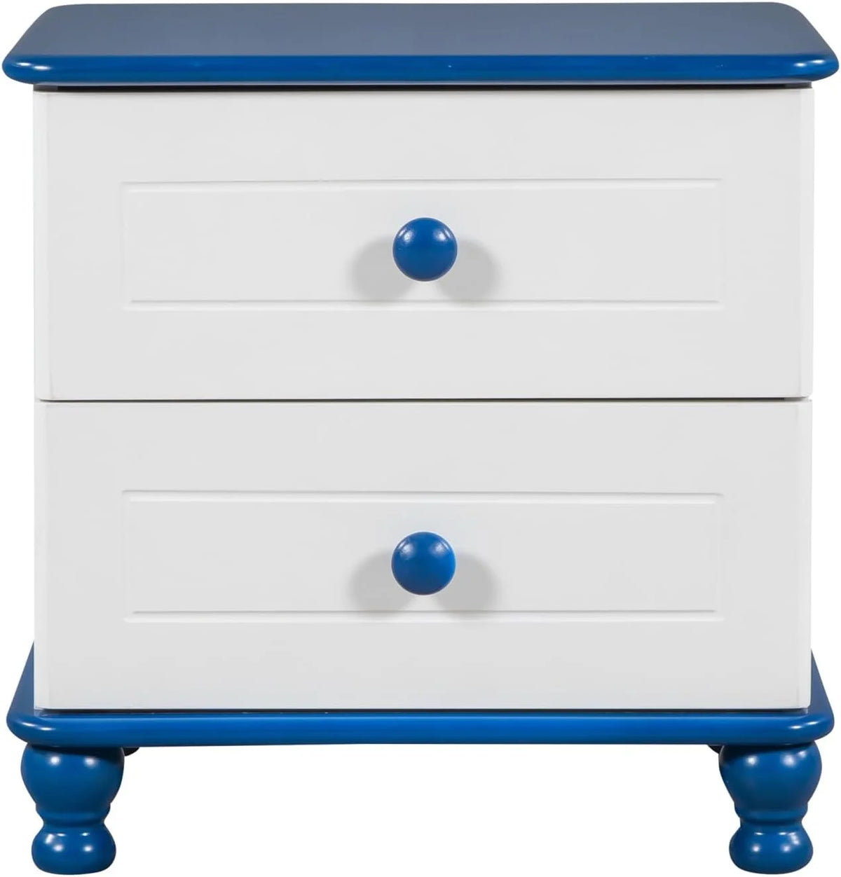 Wooden Nightstand with 2 Drawers G3023