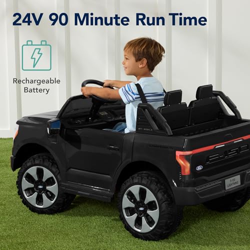 Blue 12V Electric Ride On Car Toy with Parent Control U8684
