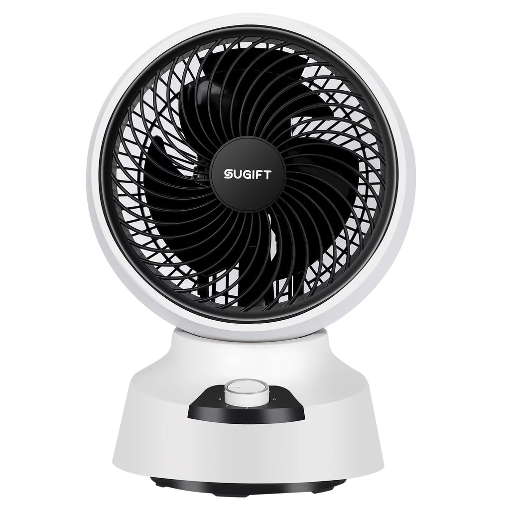 White 3 Speed Air Circulator Fan K2901
