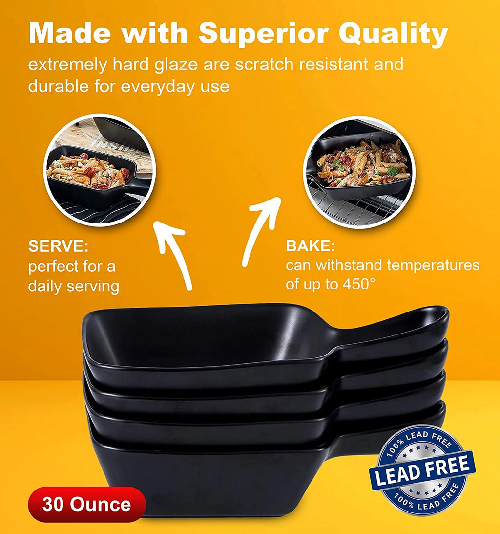 30 Ounce Set Of 4 Stackable Soup Bowls P838