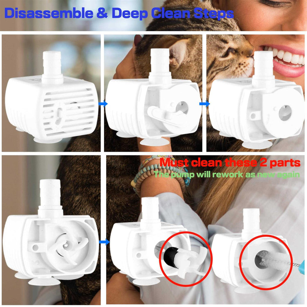Cat Water Fountain Stainless Steel M697