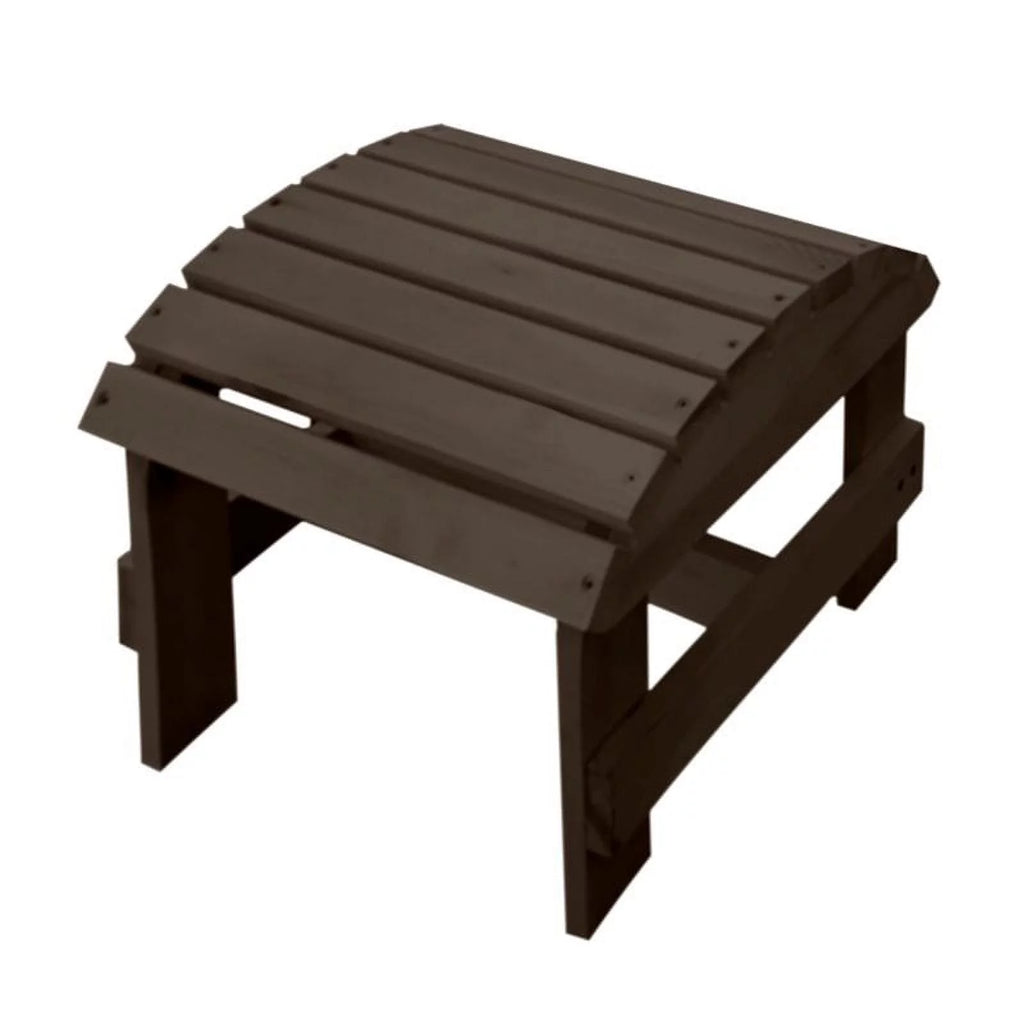 Brown 4-piece Wood and Canvas Furniture Set F526