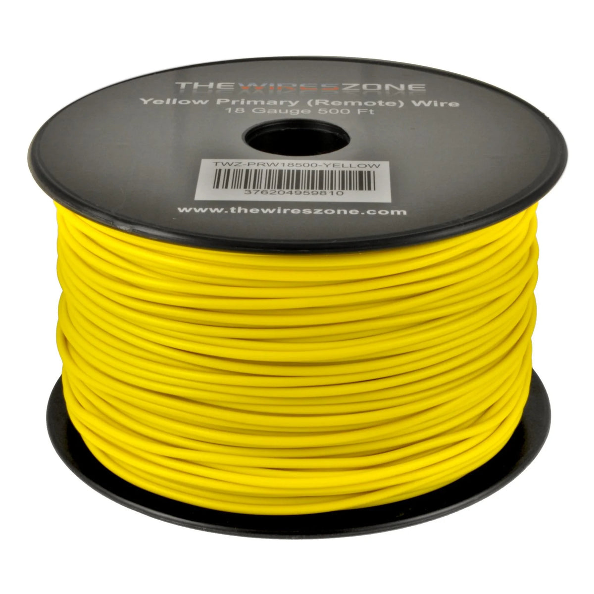 Yellow 18 Gauge Copper Clad Aluminum Stranded Wire Cable C36082