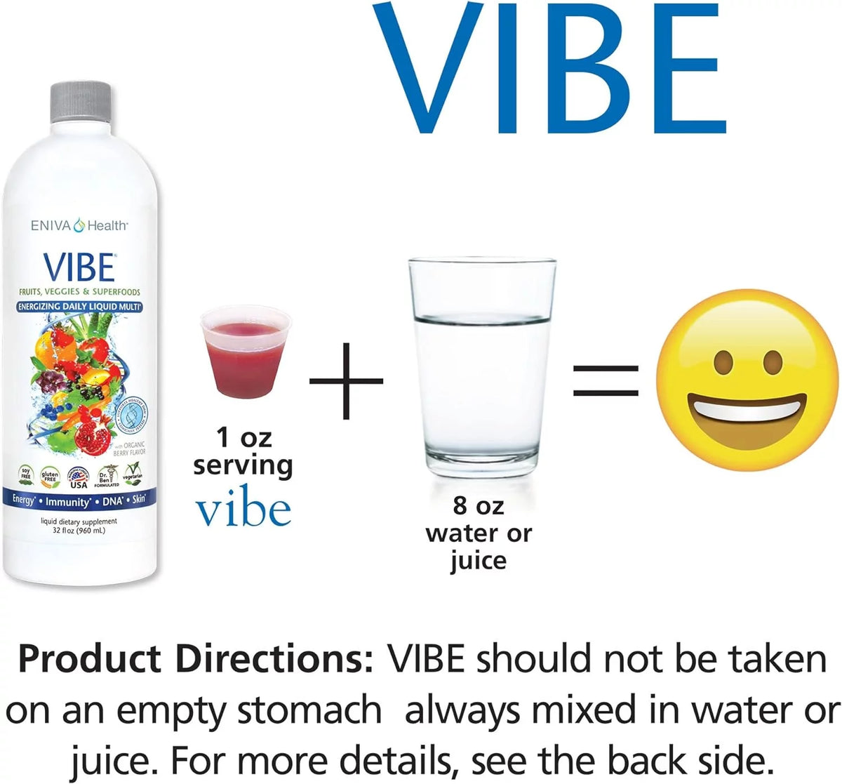 Liquid Daily Multivitamin with Vitamin A, B3, C, D, E & Amino Acids 32 oz C72559