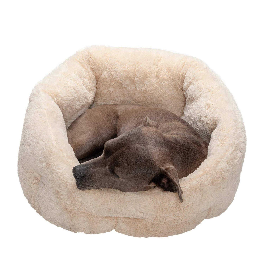 Luxury Fur Warming Cuddler Bed K311