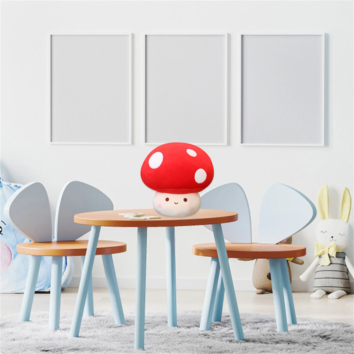 Cute Mushroom Plush Toy Stuffed Doll Pillow H688376