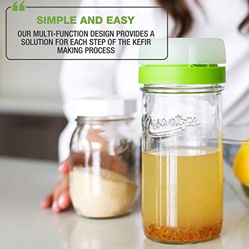 Wide Mouth Mason Jar Lids 2 Packs Q566