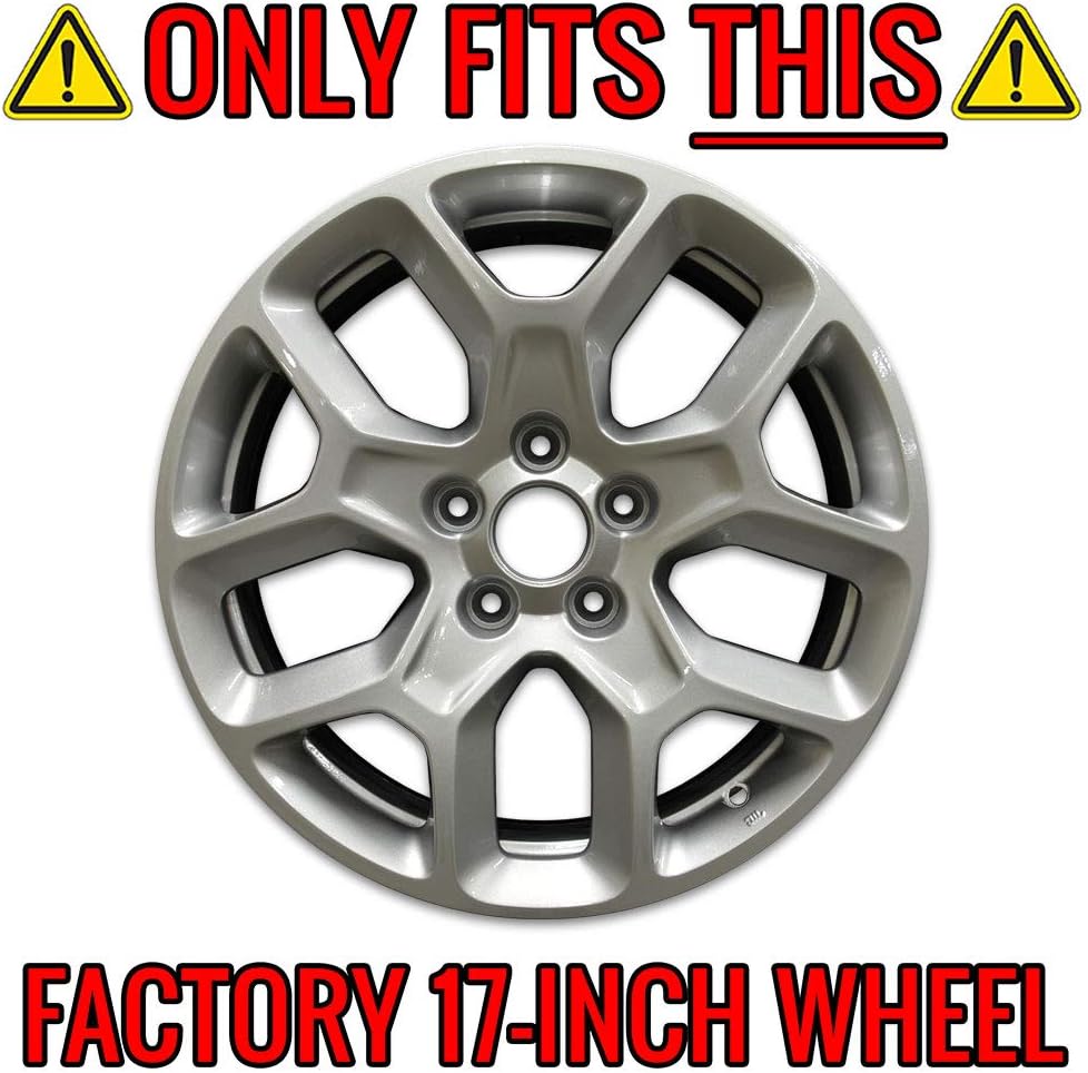 Set of 4 Gloss Black 17" Wheel Skins K41253
