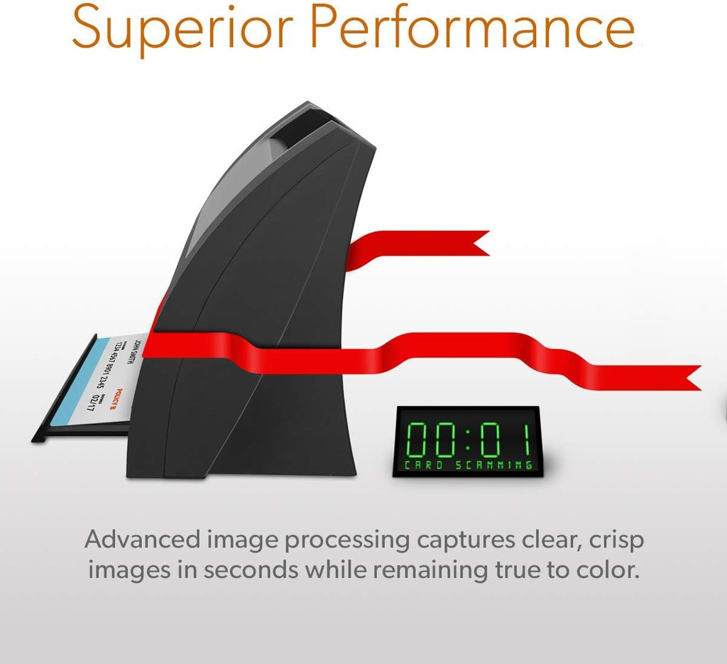High-Speed Vertical Card Scanner for Windows PC S567