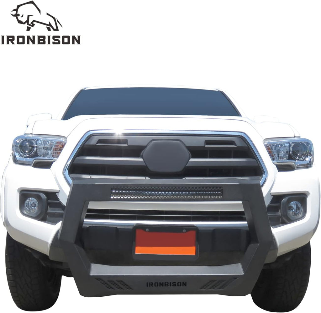 Black Front Bumper Brush Grille Guard X22520