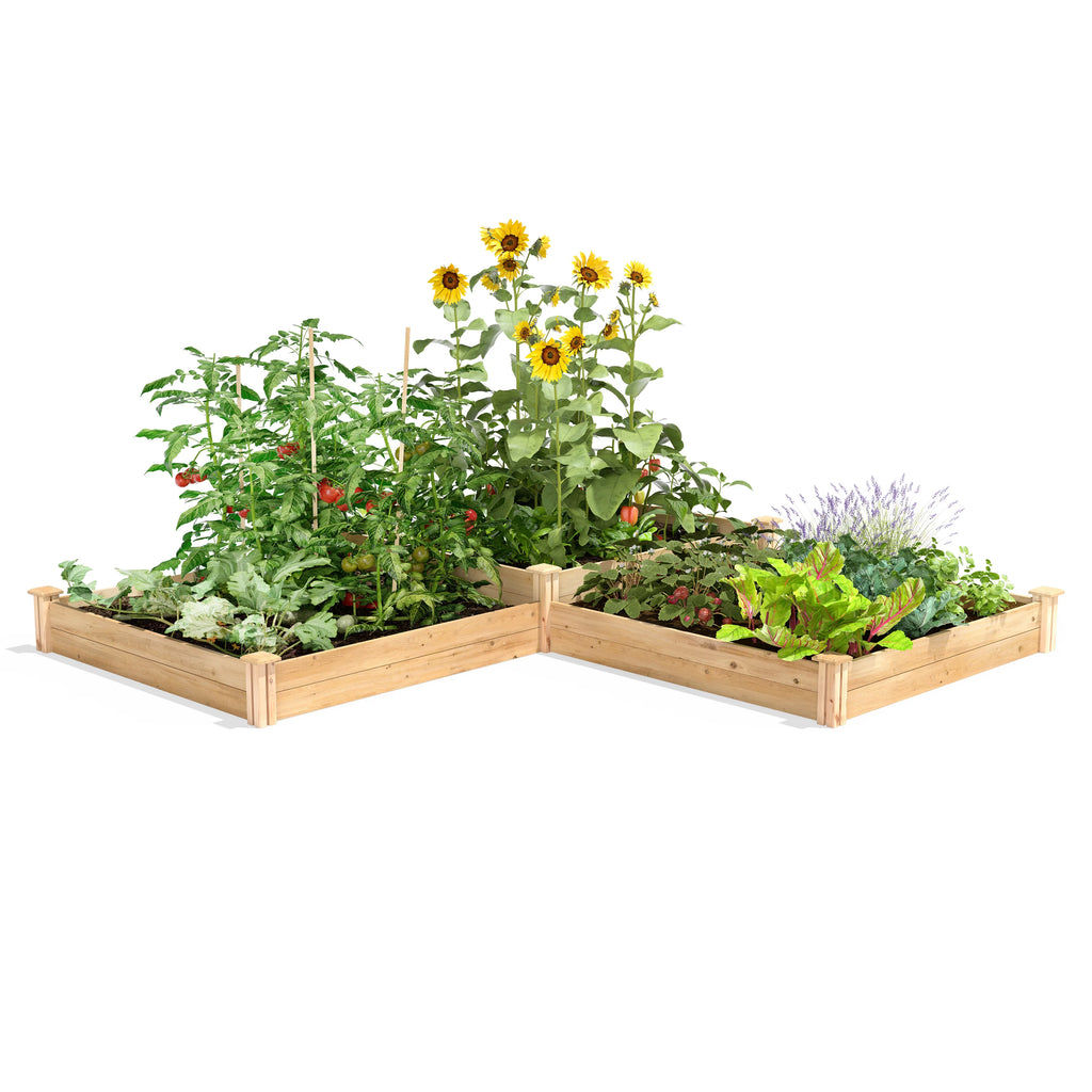 Cedar Raised Garden Bed I19537