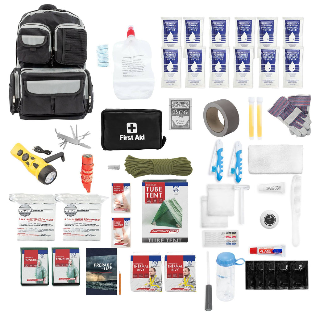2-Person Urban Survival Bug-Out Bag Q970