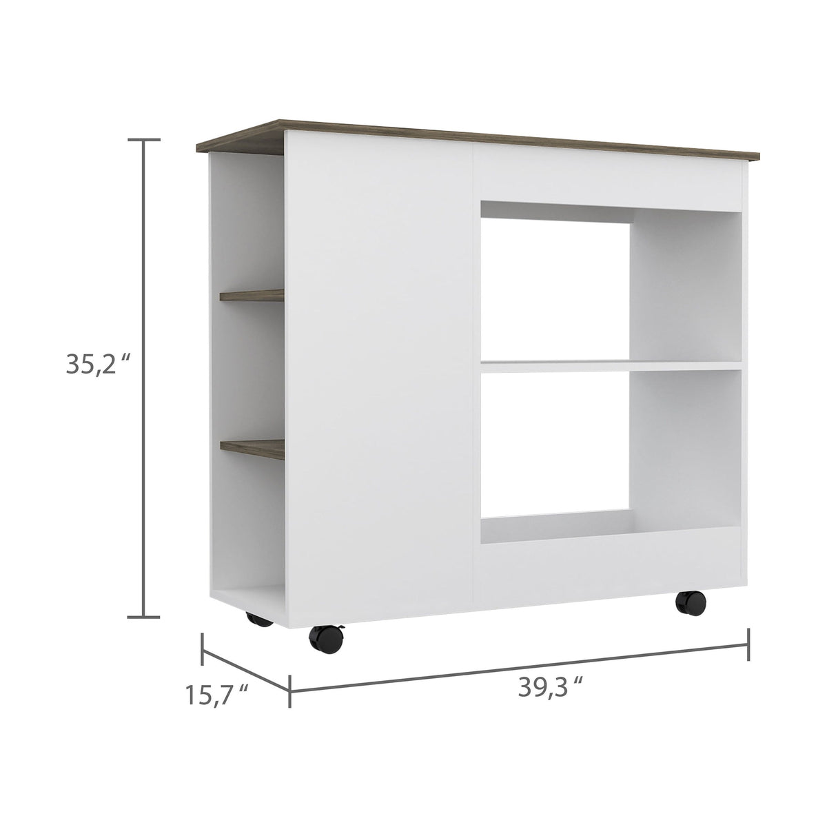 5-Shelf Kitchen Cart Y53955