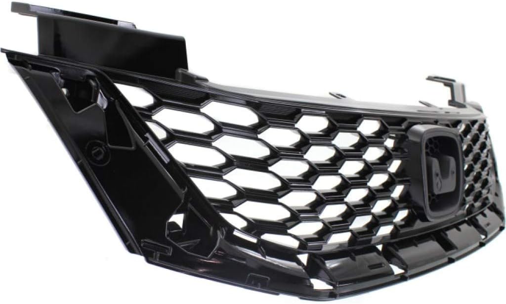 Painted Black Plastic Grille Assembly for Honda Accord Coupe J2102