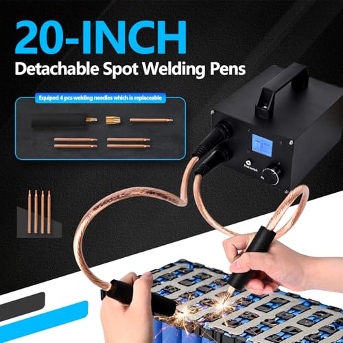 3000F Capacitor 25 Gears Portable Spot Welder M94774