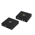 Coaxial/Toslink/RCA Stereo Audio Extender Over CAT5e/6 Ethernet Cable, 950ft (290m) Extension, Embedded DAC & ADC, PoC, Up to 7.1-Channel, Supports Dolby, DTS, PCM, Stereo L469993