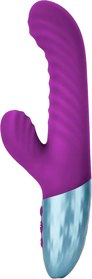 Purple Rabbit Vibrator Rechargeable Personal Massager T3409