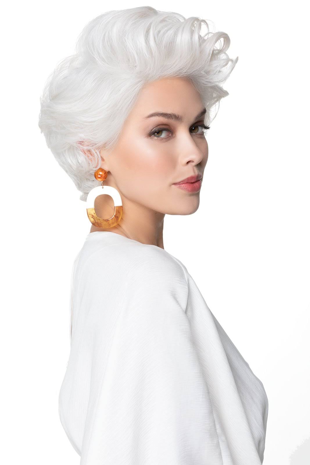 1B/BURG Synthetic Lace Front Wig I12580