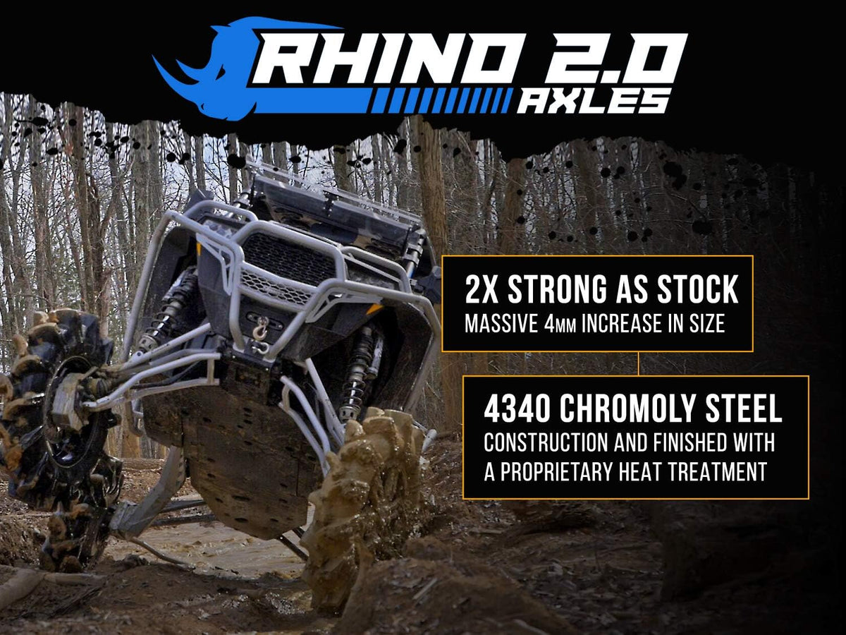 Heavy Duty Extended Front Axle for Polaris RZR S 1000 H998424