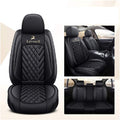 Black-Pink 5 Seats Full Set Car Seat Covers T6197