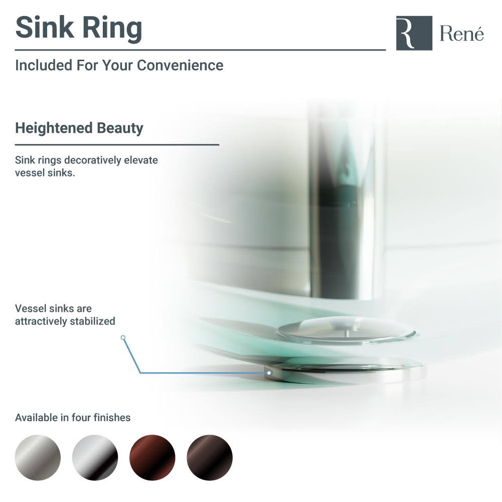 Beach Sand Glass Vessel Bathroom Sink with Oil Rubbed Bronze Waterfall Faucet K60959