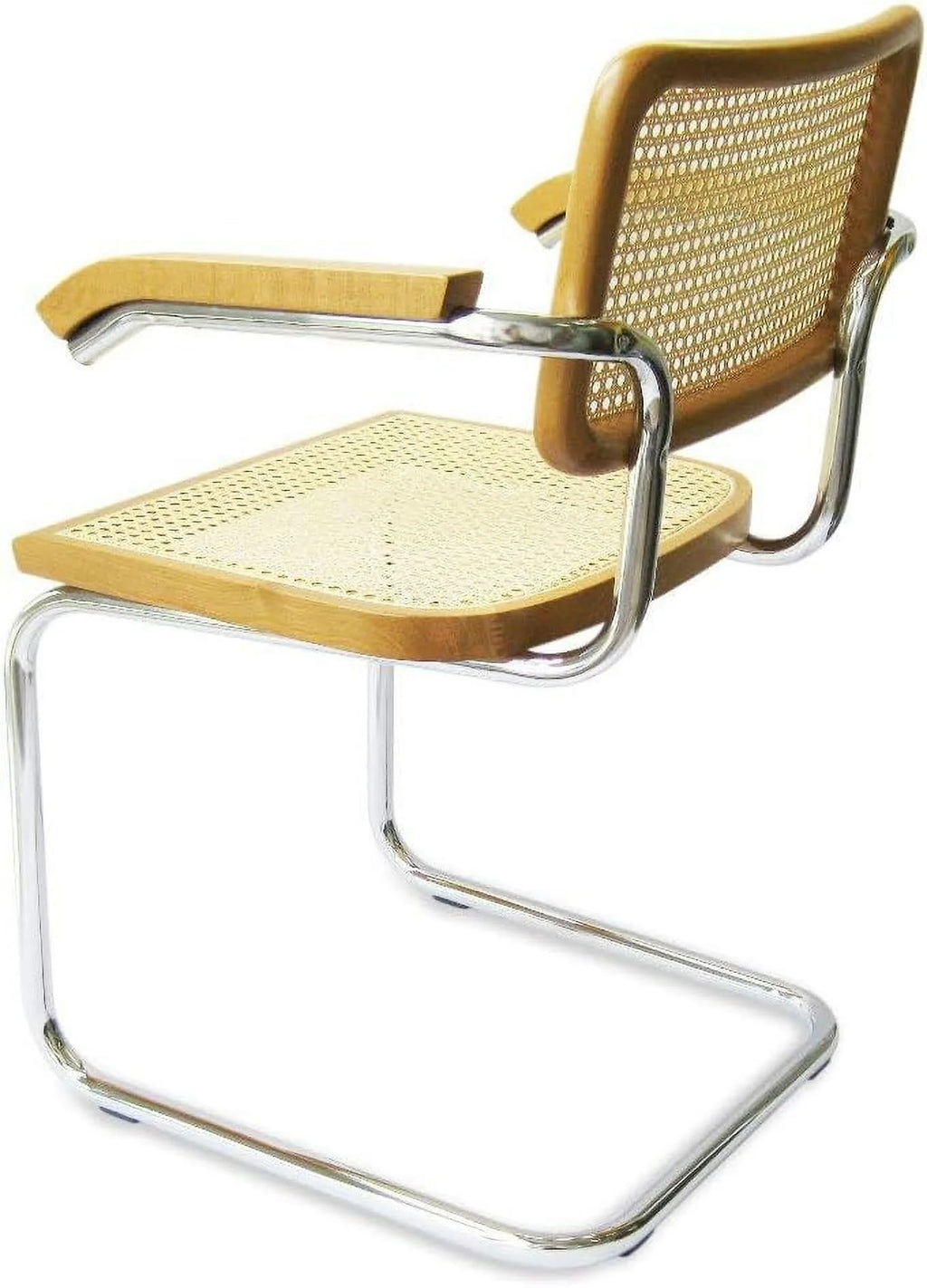 Cane Chrome Arm Chair M991