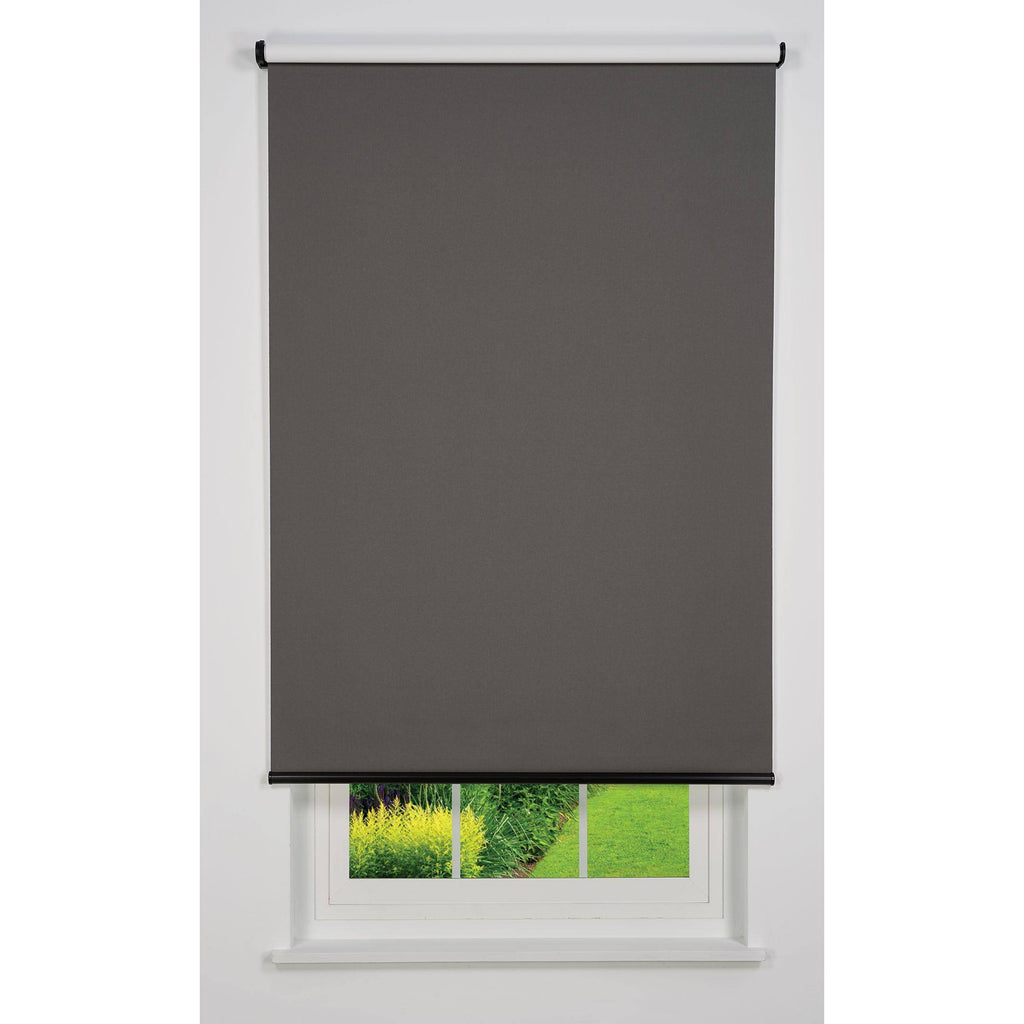Dark Grey Cordless Blackout Roller Shade K9805