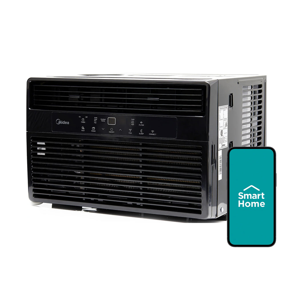 8,000 BTU 115V Smart Window Air Conditioner with Remote T22312