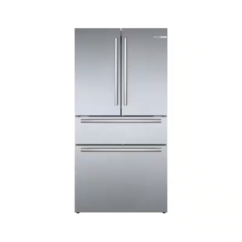 36 in. 21 cu ft Smart Counter Depth French Door Refrigerator in Stainless Steel O850