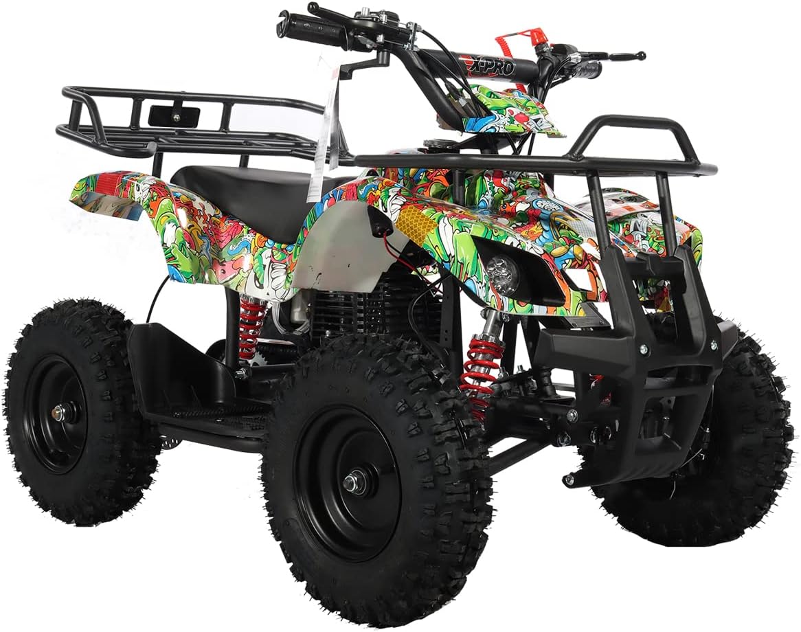 Green Camo 40cc ATV with Chain Transmission and Disc Brake X7234