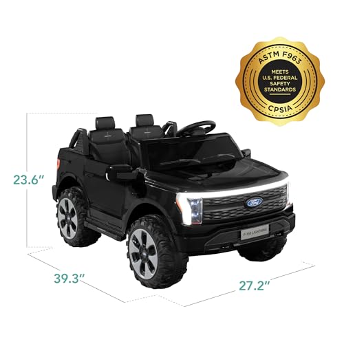 Blue 12V Electric Ride On Car Toy with Parent Control U8684
