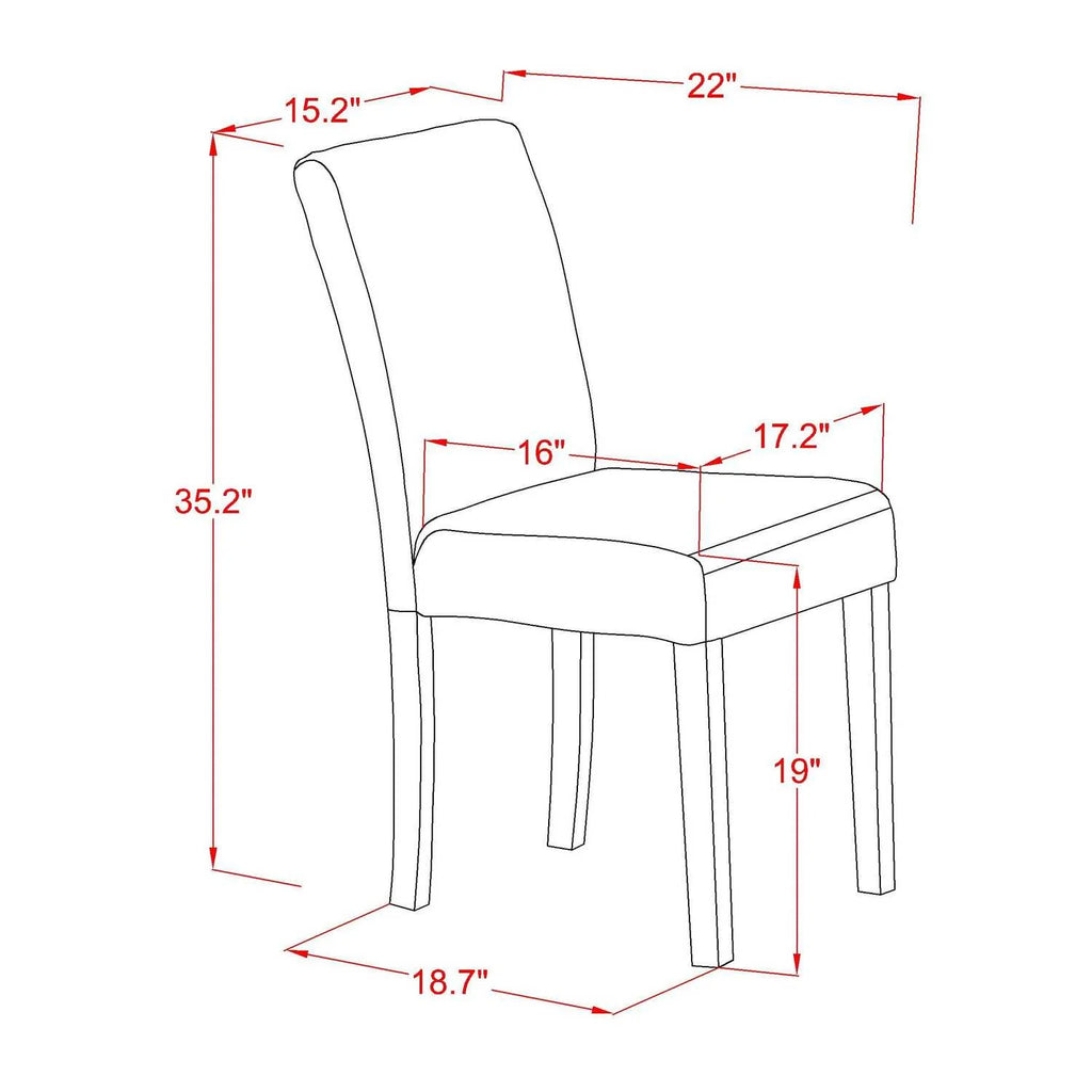 5-Piece Wood Dining Set U133