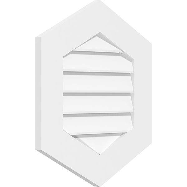 16x22W x 36x22H PVC Gable Vent M907200