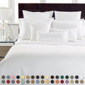 6-Piece Red California King Deep Pocket Bed Sheets D6177