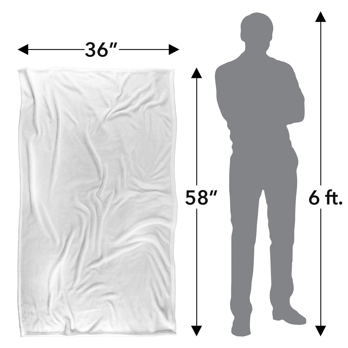 Fleece Blanket 36' x 58' J968