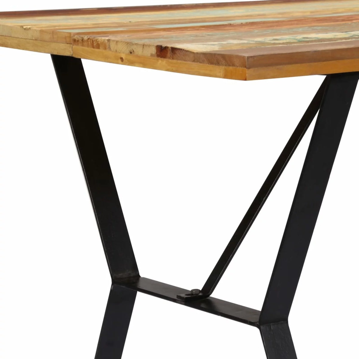 Solid Reclaimed Wood Dining Table Z1692