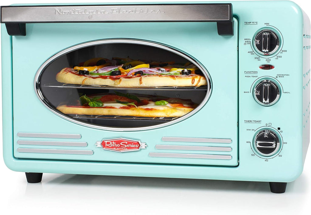 0.7-Cu. Ft. Retro Convection Toaster Oven, Aqua W433960