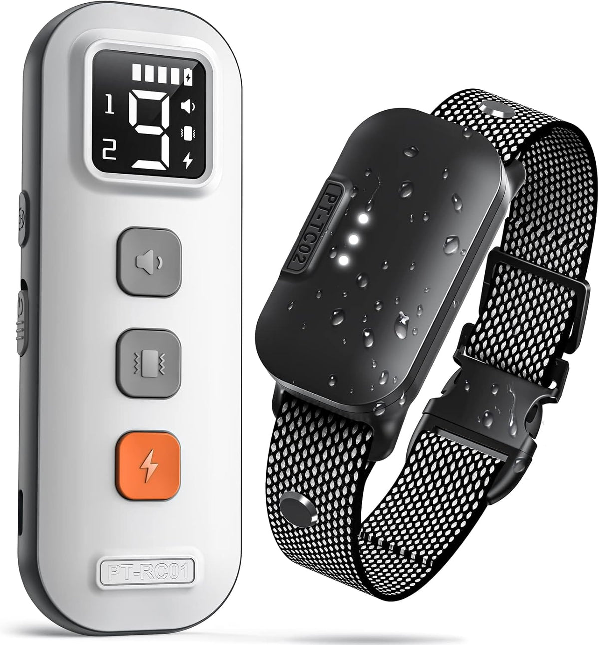 Waterproof Dog Training Collar with Remote, Pack of 2 W957600