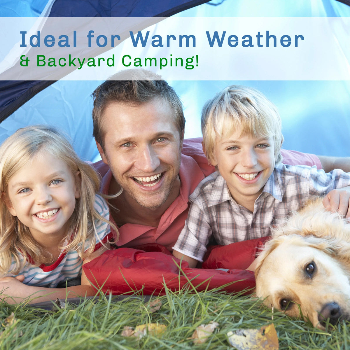 2-Person Camping Tent with Rain Fly and Carrying Bag N33888